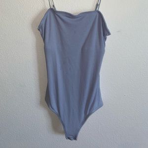 Baby blue body suit